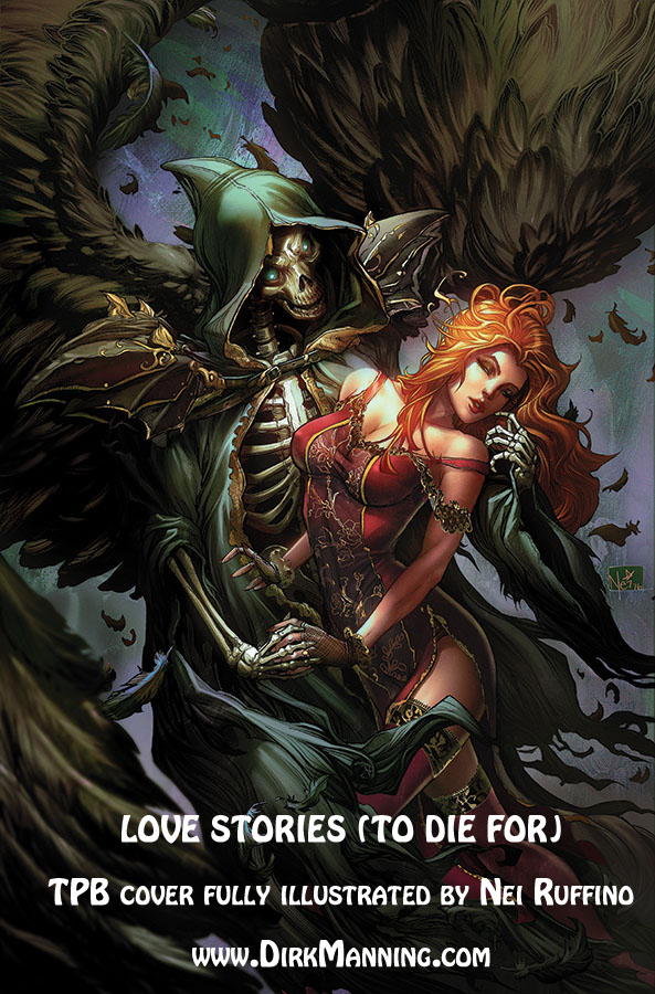 Love stories to die for ad cover